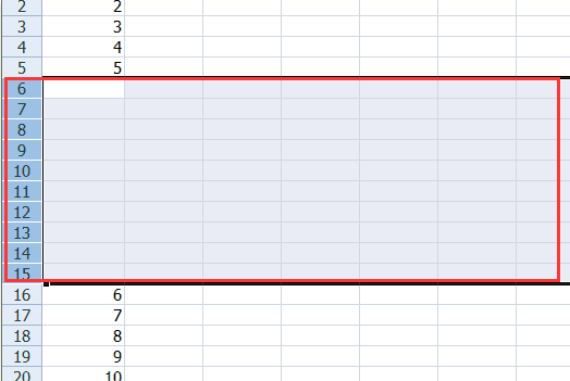 Excel文件咋批量插行或列图3