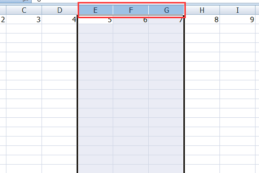 Excel文件咋批量插行或列图4
